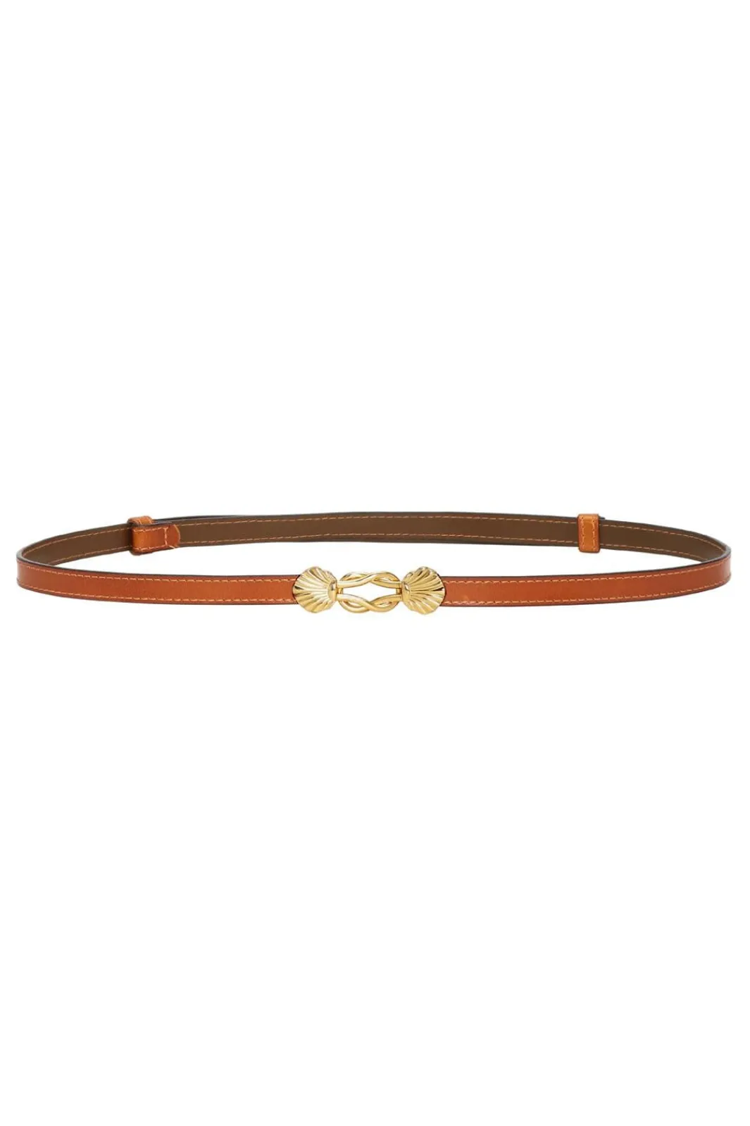 Discount Plissé Copenhagen Lili Belt Cognac