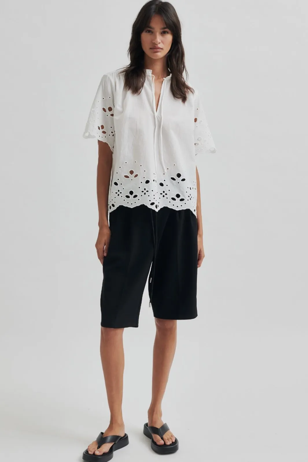 Hot Second Female Limona Blouse 59644 White 1001