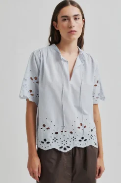 Outlet Second Female Limona Blouse 59644 Gray Dawn 5120