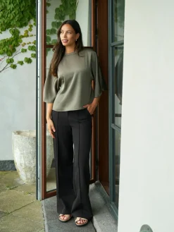 Online Neo Noir Liora Heavy Sateen Blouse 165567 255