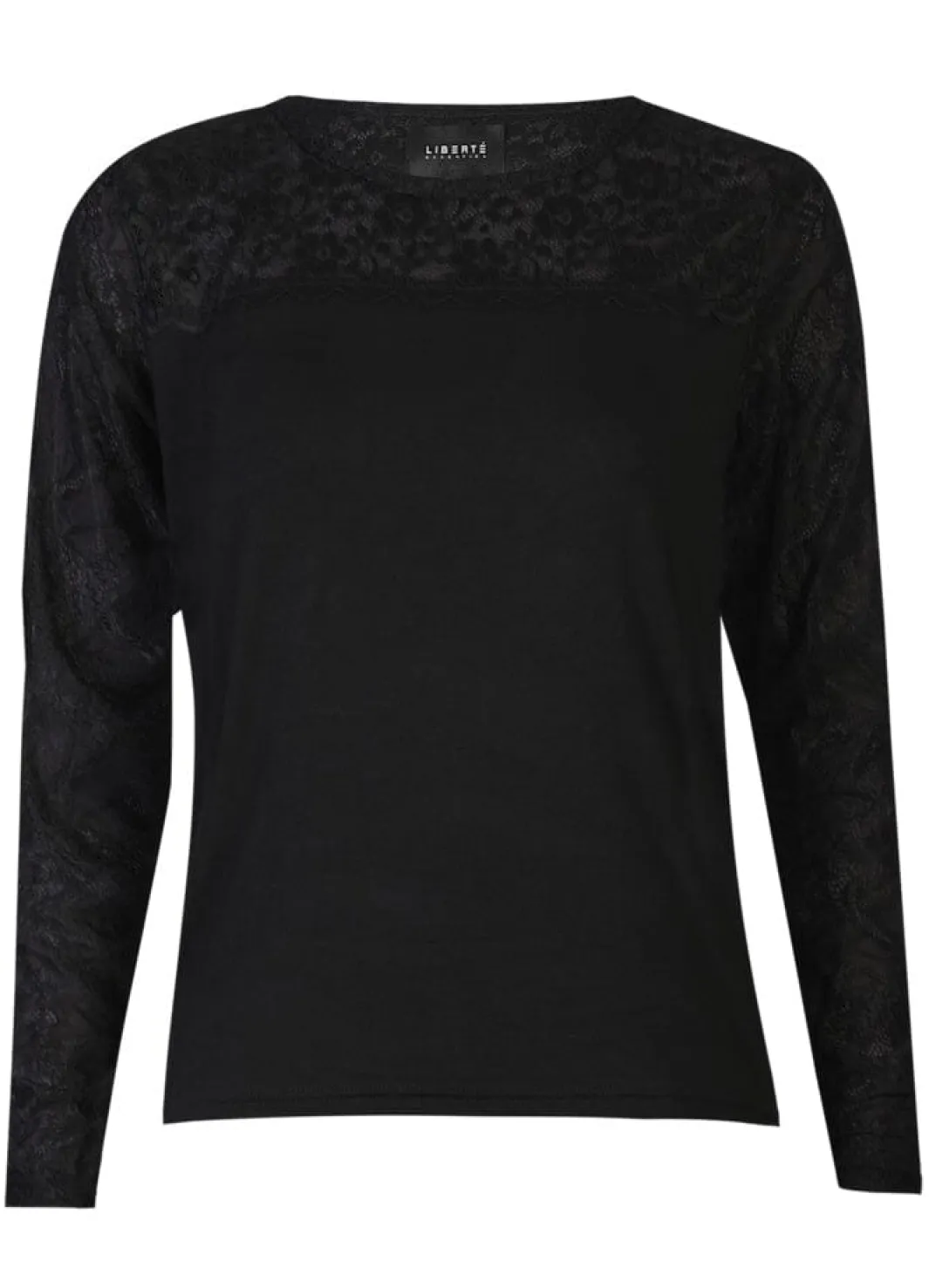 Liberte Lisa Ls Lace Blouse 2 22277 Black