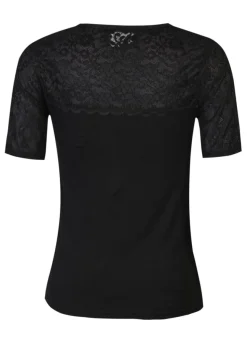 Best Liberte Lisa Ss Lace Blouse 2 22276 Black