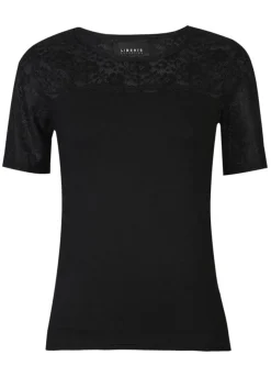 Best Liberte Lisa Ss Lace Blouse 2 22276 Black