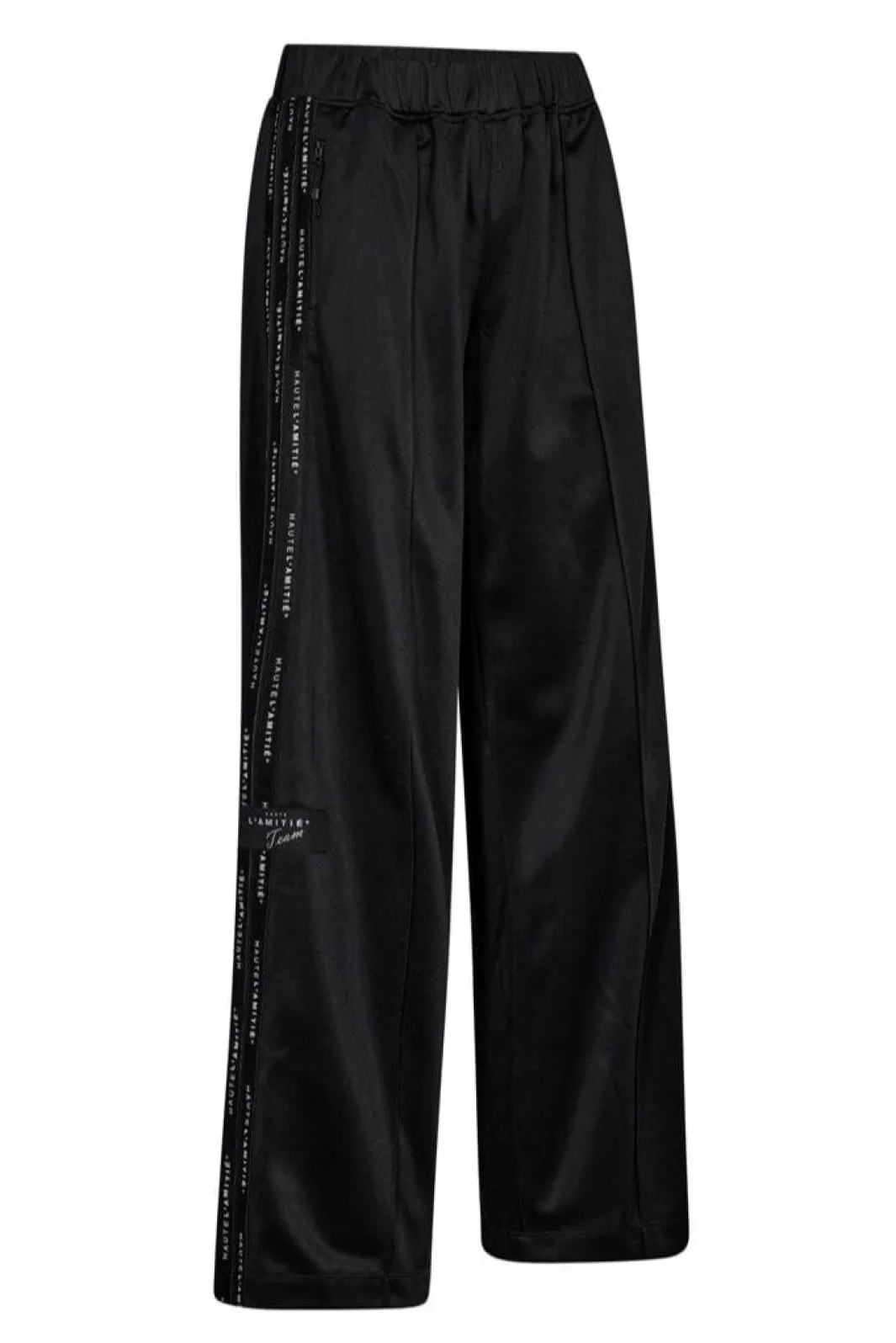 New Haute L'Amitié Logo Tape Track Pant HL10258 Black