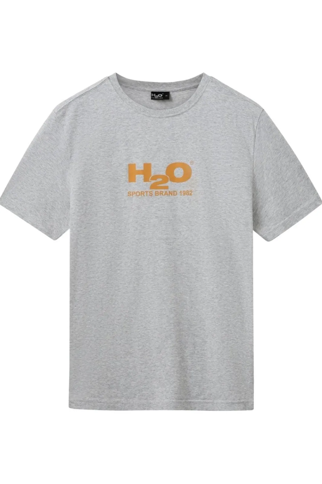 Outlet H2O Logo Tee 1020 Lt. Grey Mel