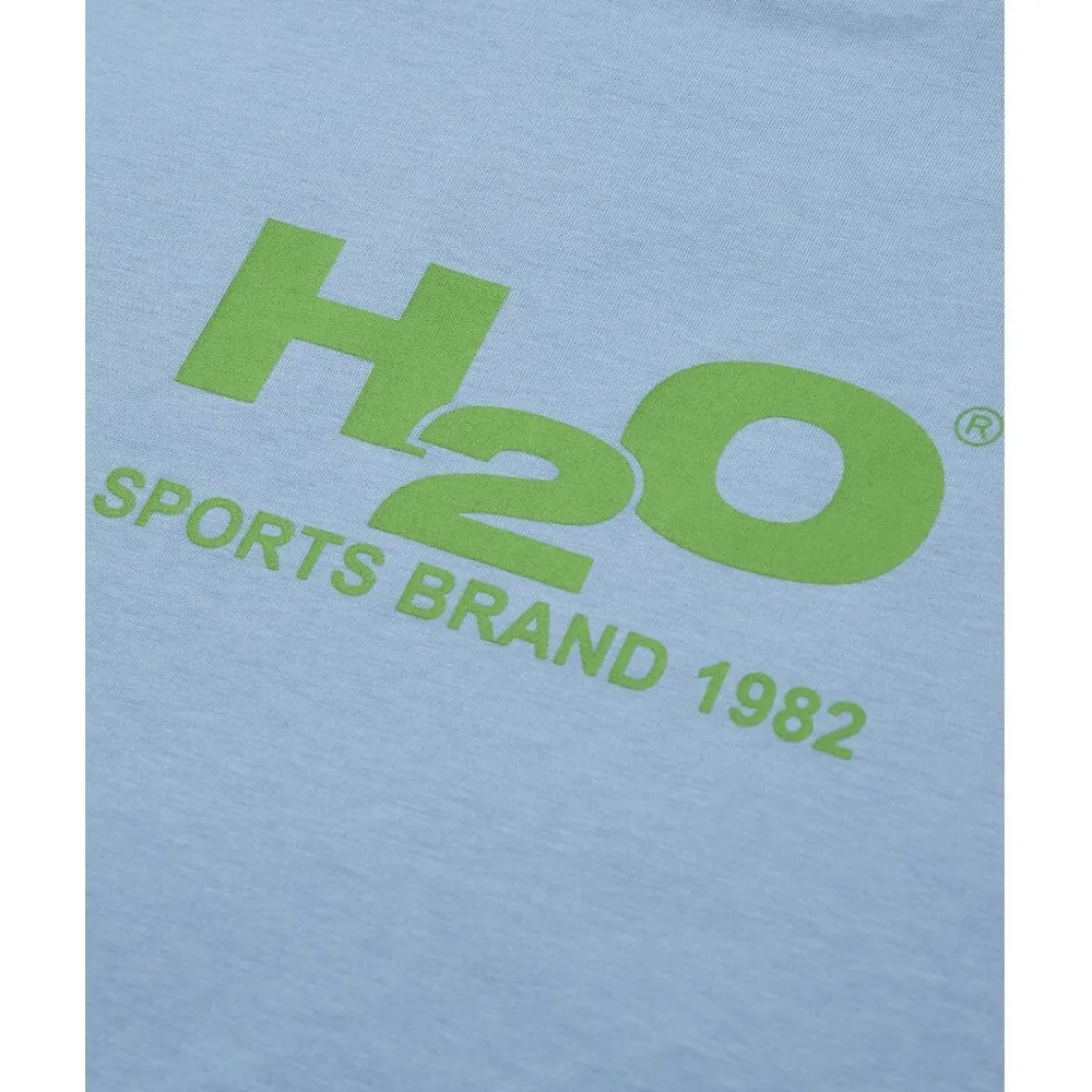 Outlet H2O Logo Tee 2535 Baby Blue