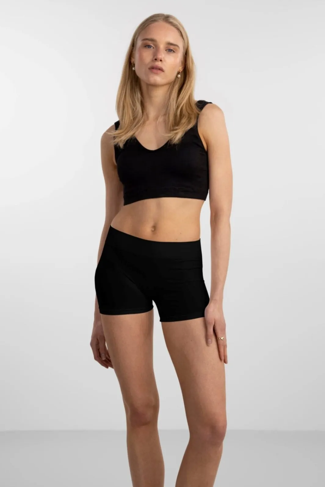 Hot Pieces London Mini Shorts Black