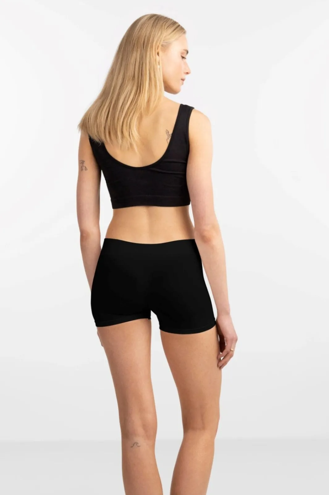 Hot Pieces London Mini Shorts Black