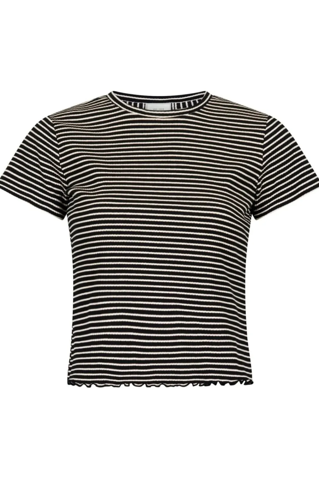 New Neo Noir Lonnie Stripe Tee Black