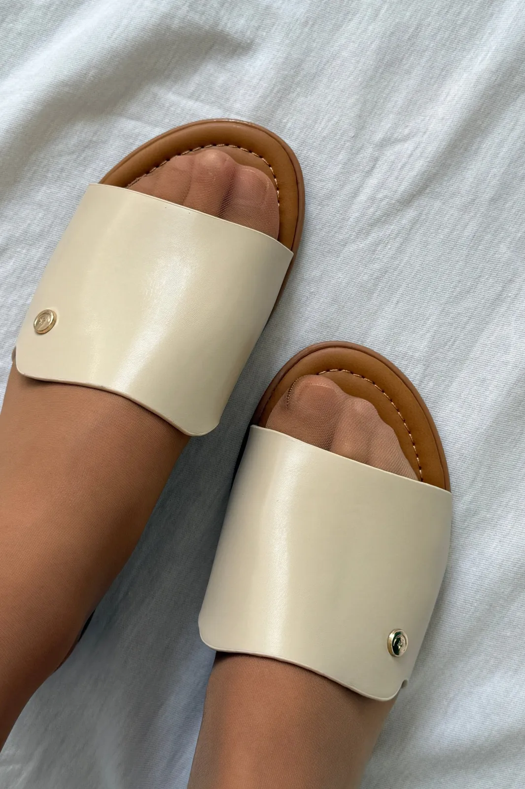 Hot Bloom Loreen Sandal Beige