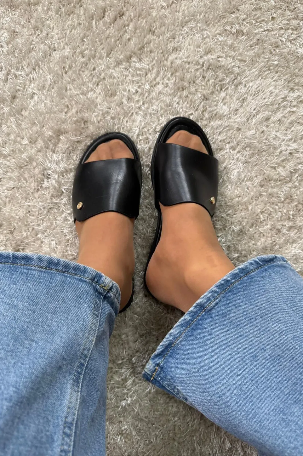 New Bloom Loreen Sandal Black