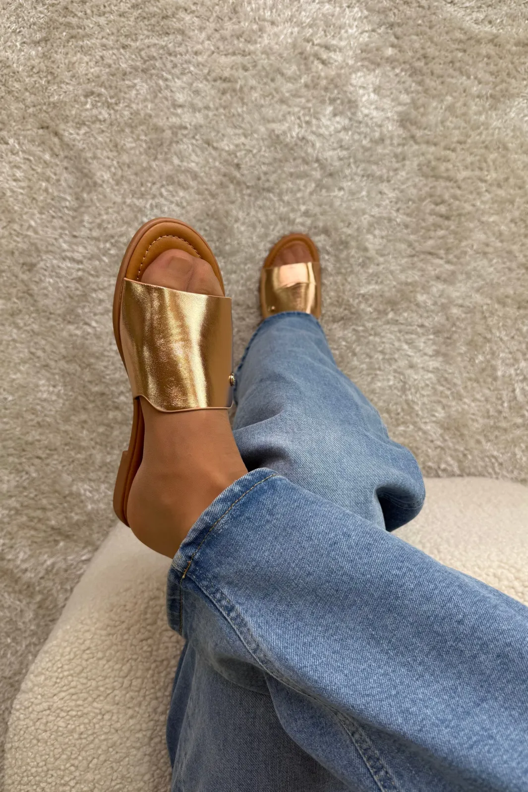 Online Bloom Loreen Sandal Champagne