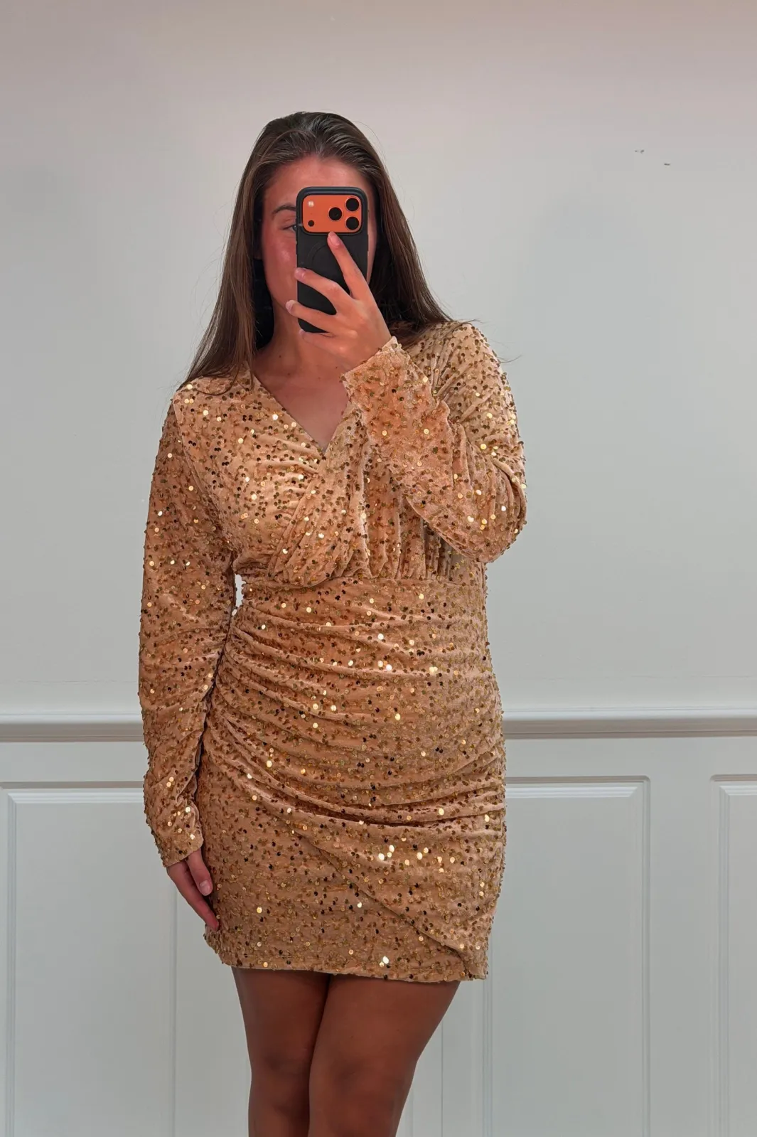 Best A-bee Lorraine dress Gold