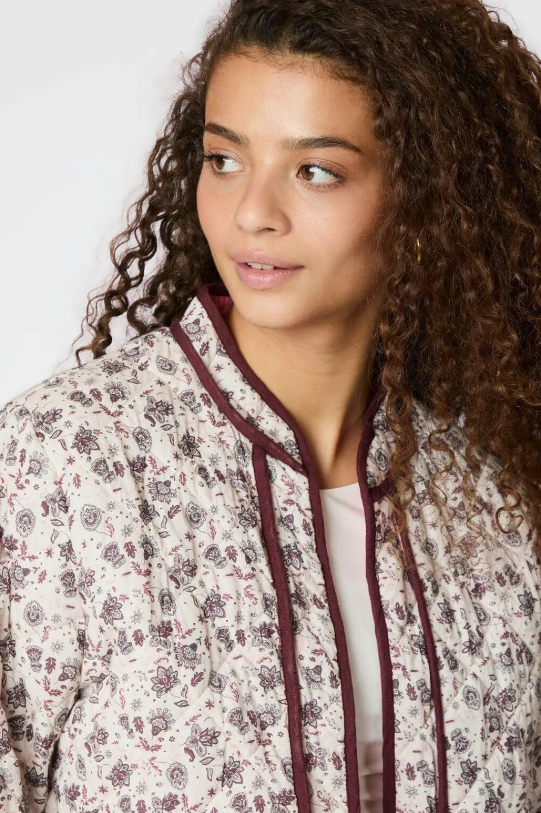 Clearance Neo Noir Lottie Blush Quilt Jacket 164740 779