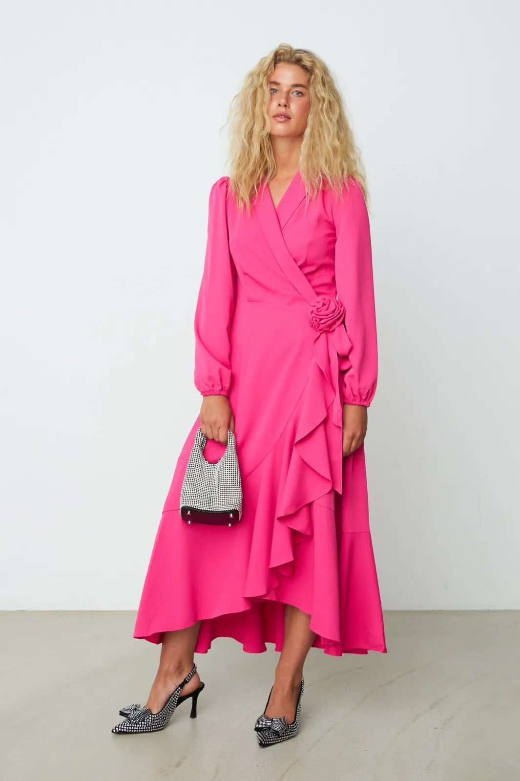New Cras Lotus Dress 4002 Fuchsia Pink