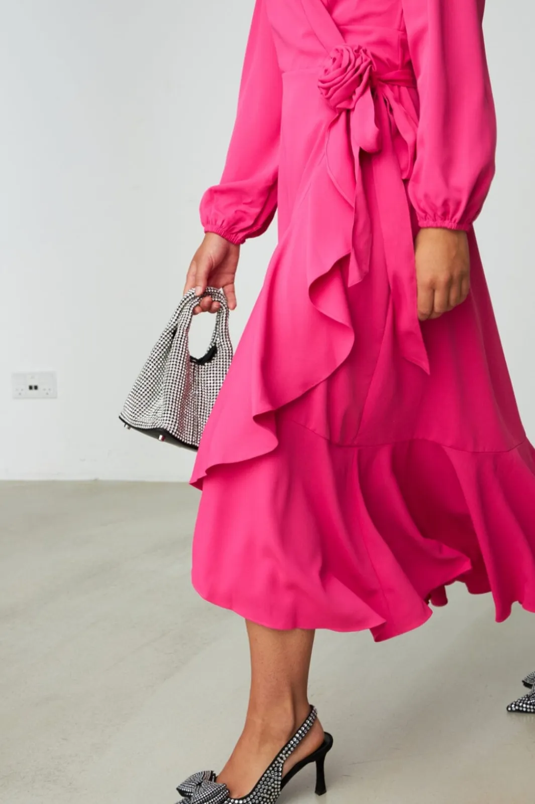 New Cras Lotus Dress 4002 Fuchsia Pink