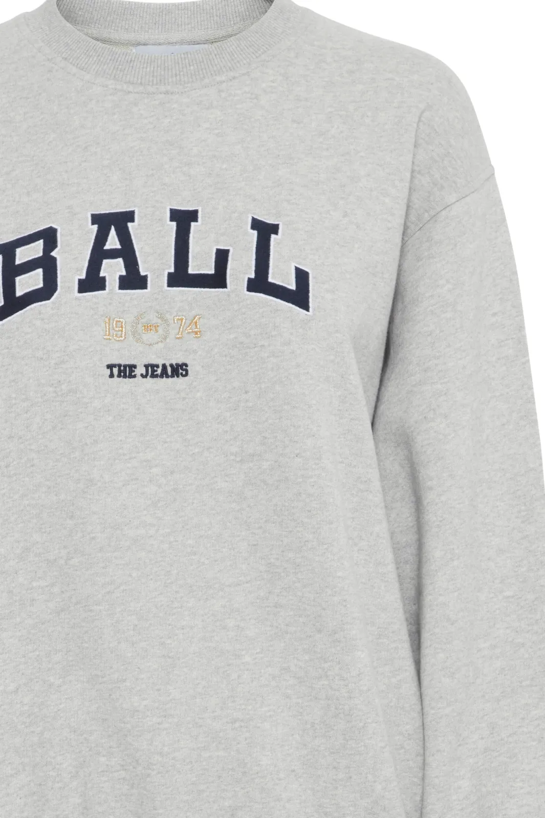 Sale Ball Ltaylor Sweatshirt 204054 Medium Grey Melange