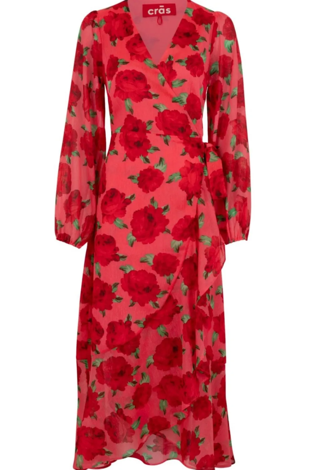 Sale Cras Luella Dress 8019 Coral Roses