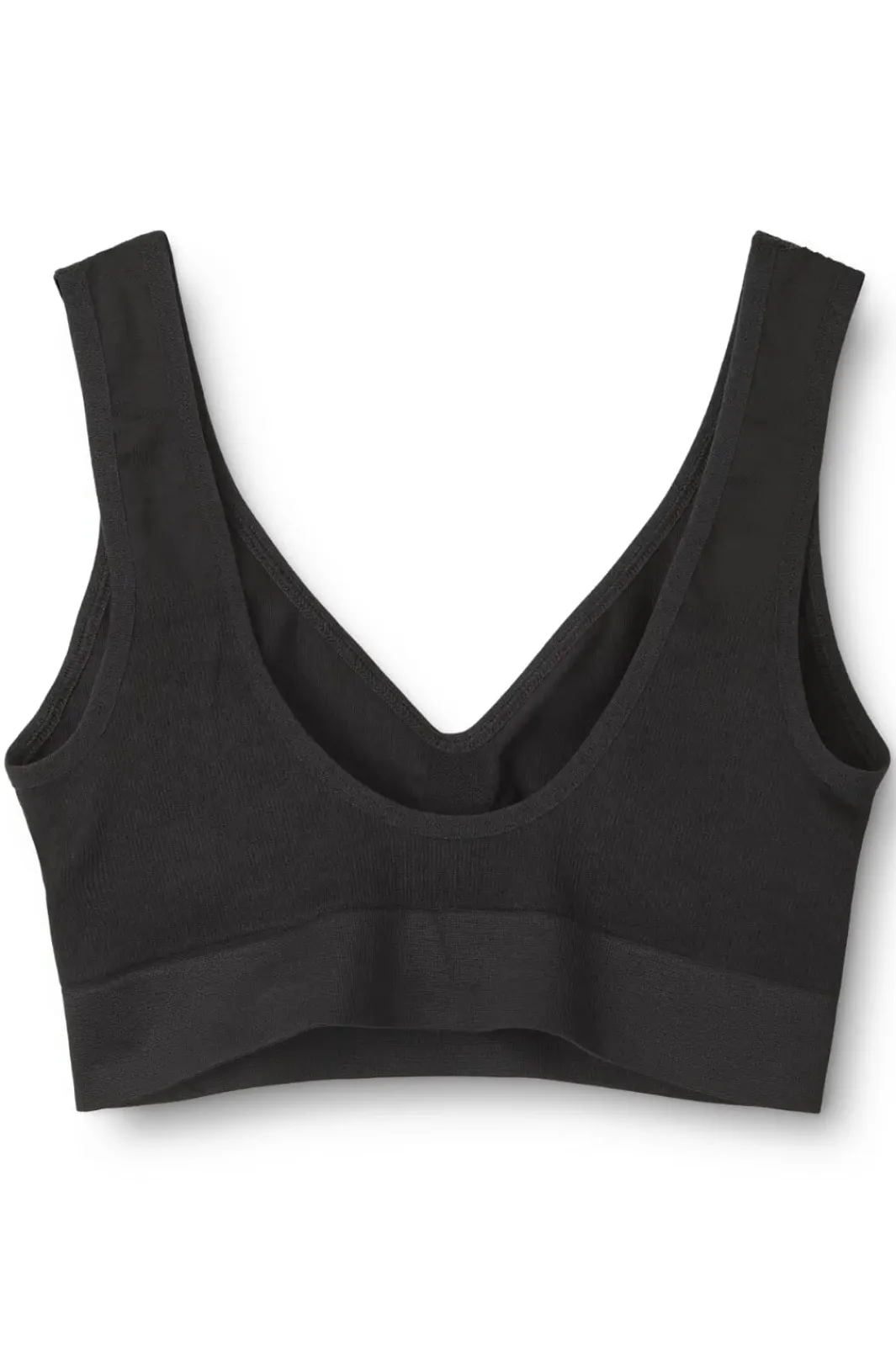 New Molly&My Wardrobe Luise Bra Top, Wide Straps 1010 Black