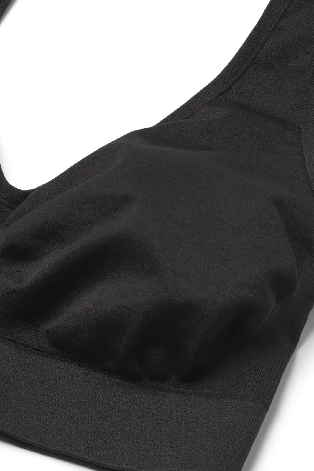 New Molly&My Wardrobe Luise Bra Top, Wide Straps 1010 Black
