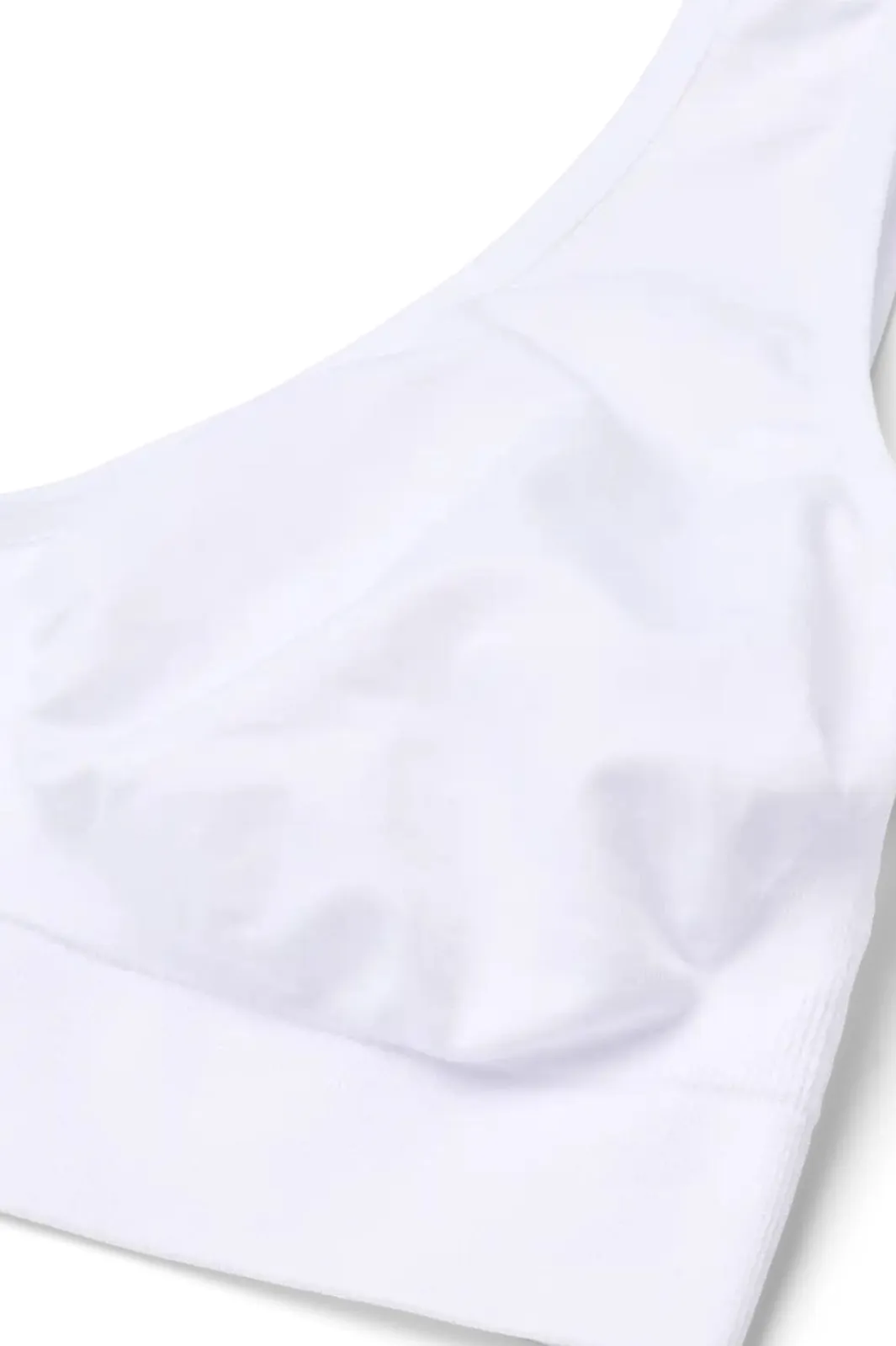 Sale Molly&My Wardrobe Luise Bra Top, Wide Straps 1010 White