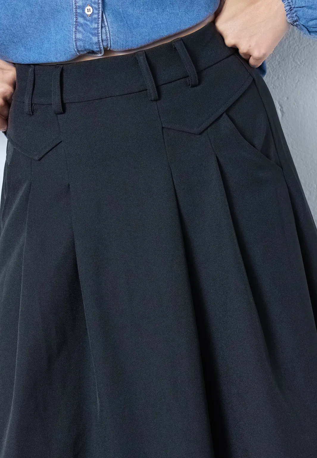 Co´Couture Lunacc Pocket Pleat Skirt 34222 96