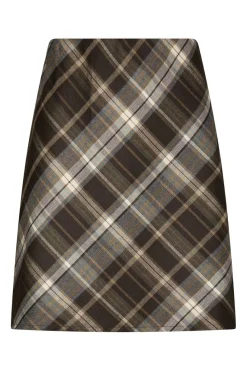 Discount Neo Noir Lunna Check Skirt 165705 210