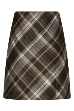 Discount Neo Noir Lunna Check Skirt 165705 210