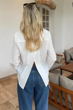 Sale Karmamia Madden Shirt White Poplin