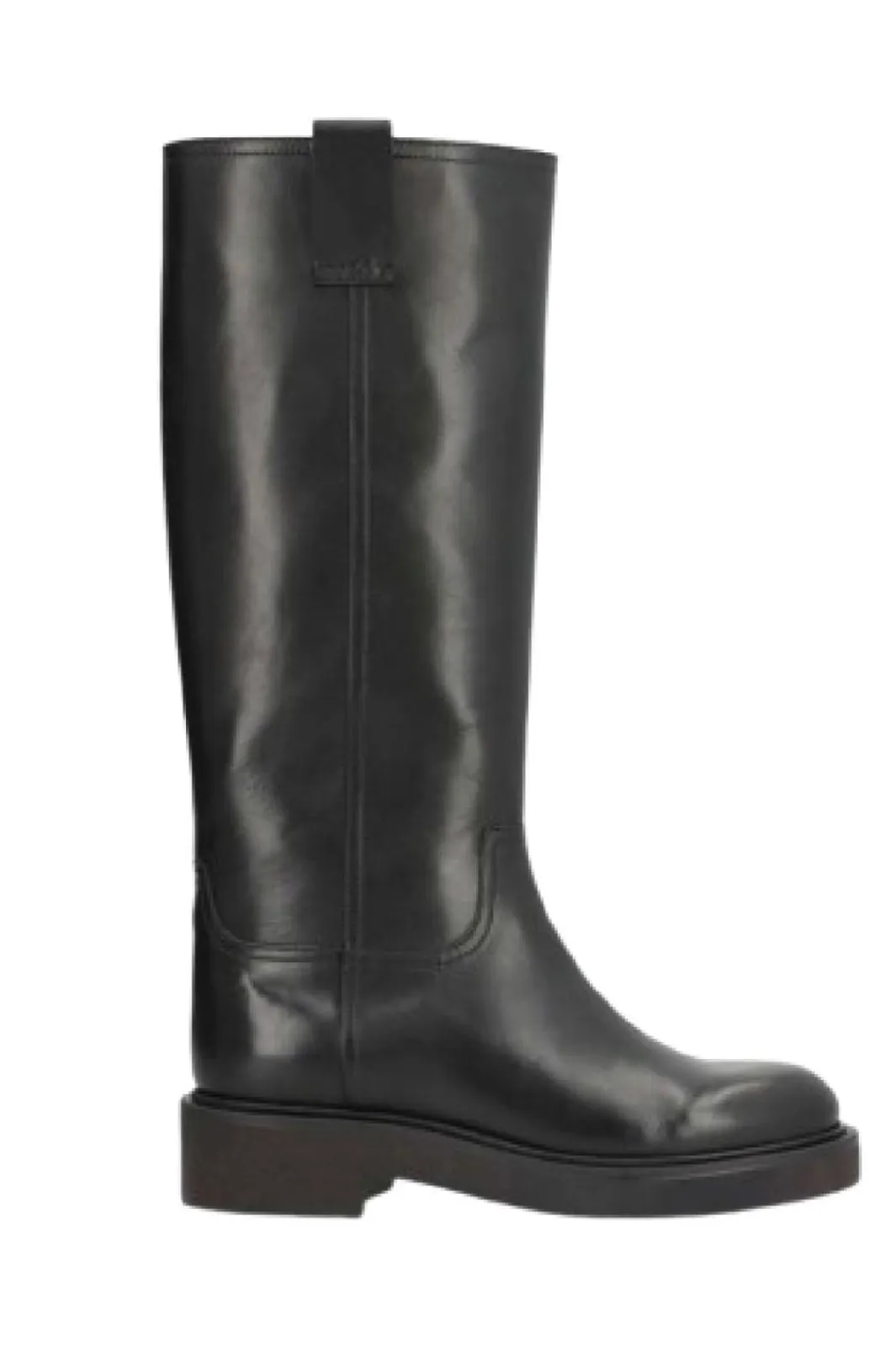 Clearance Phenumb Copenhagen Madison Long Leather PB-510046 Black