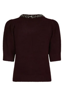 New Neo Noir Maia Stone Knit Blouse 162914 682