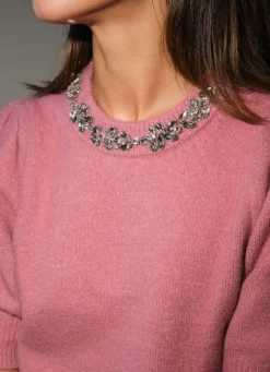 Neo Noir Maia Stone Knit Blouse 162914 165