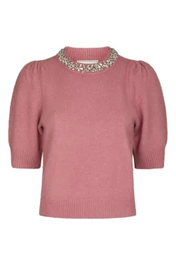 Neo Noir Maia Stone Knit Blouse 162914 165