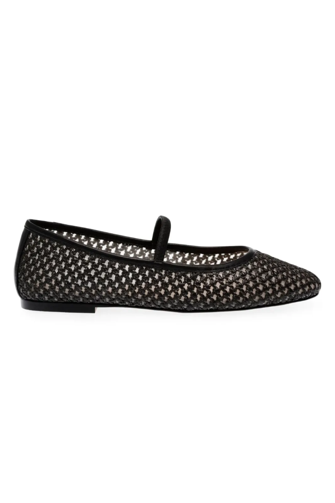 Online Steve Madden Majorca Ballerina SM11003686 00S Blk Raffia