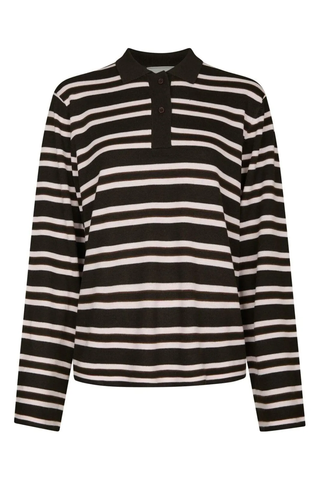 Online Neo Noir Mala Polo Knit Blouse 167213 676