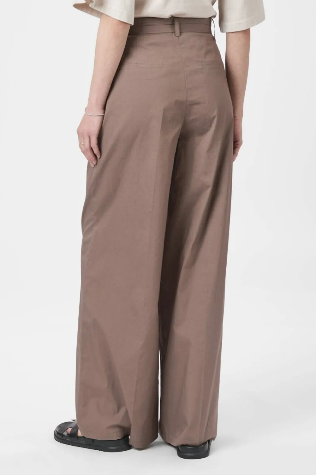 Hot Neo Noir Malba Poplin Pants 165795 306