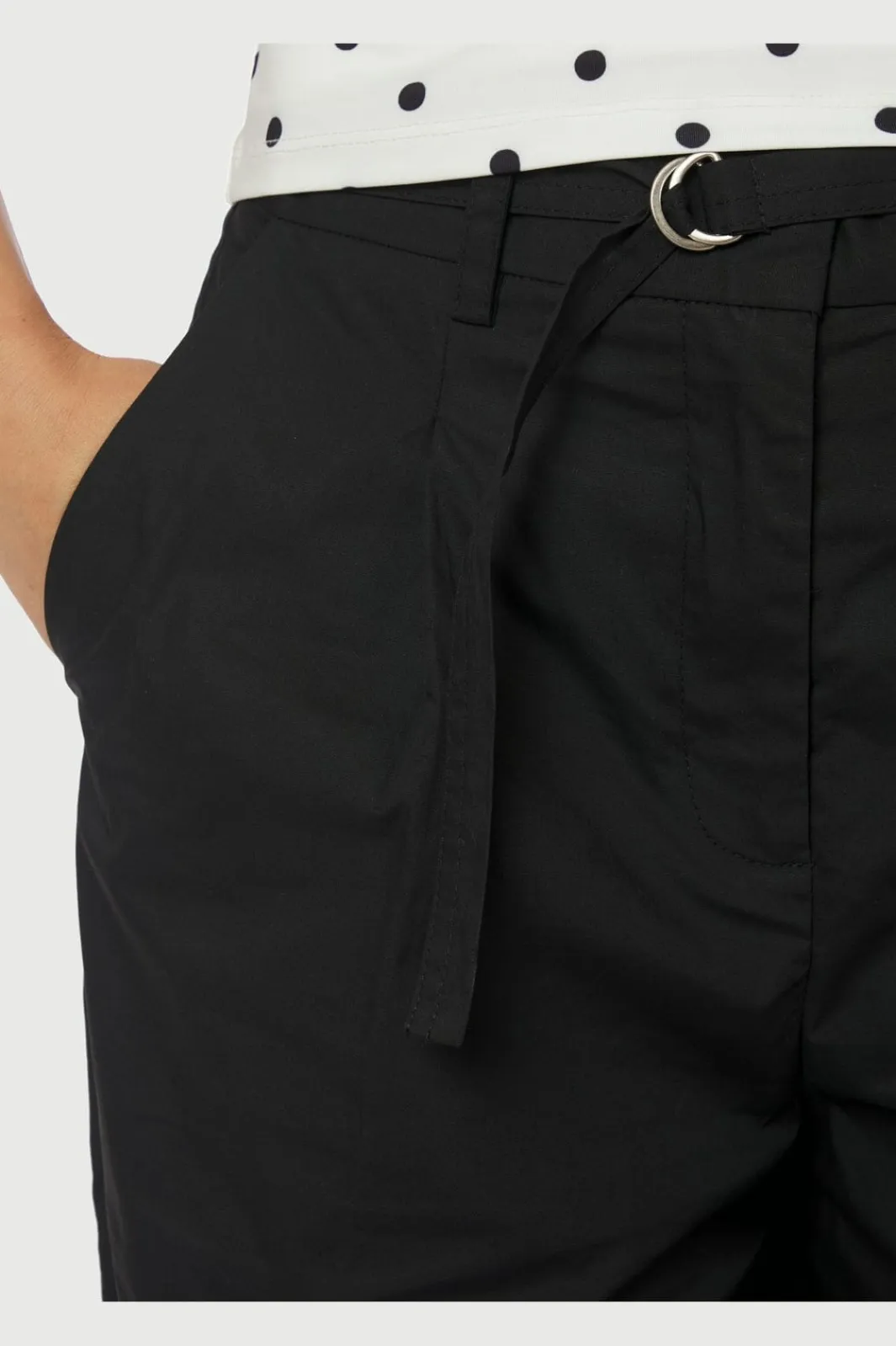 Outlet Neo Noir Malba Poplin Pants 165795 100