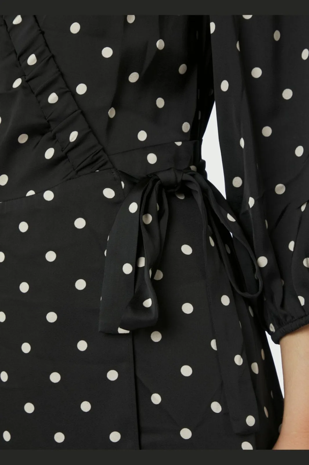 New Neo Noir Malinga Dot Dress 165909 100
