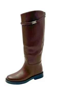 Online Bloom Mallow Boots Dark Brown