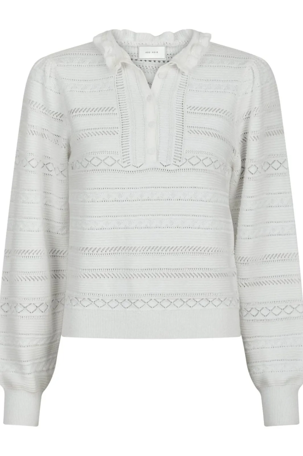 Neo Noir Manga Stitch Knit Blouse 164359 120
