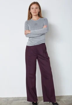 Best Co´Couture Mannycc Lurex Emb L/S Tee 33210 930