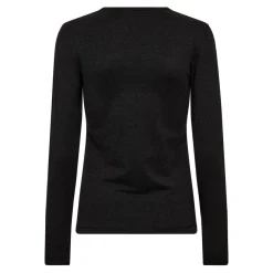 New Co´Couture Mannycc Lurex Emb L/S Tee 33210 96