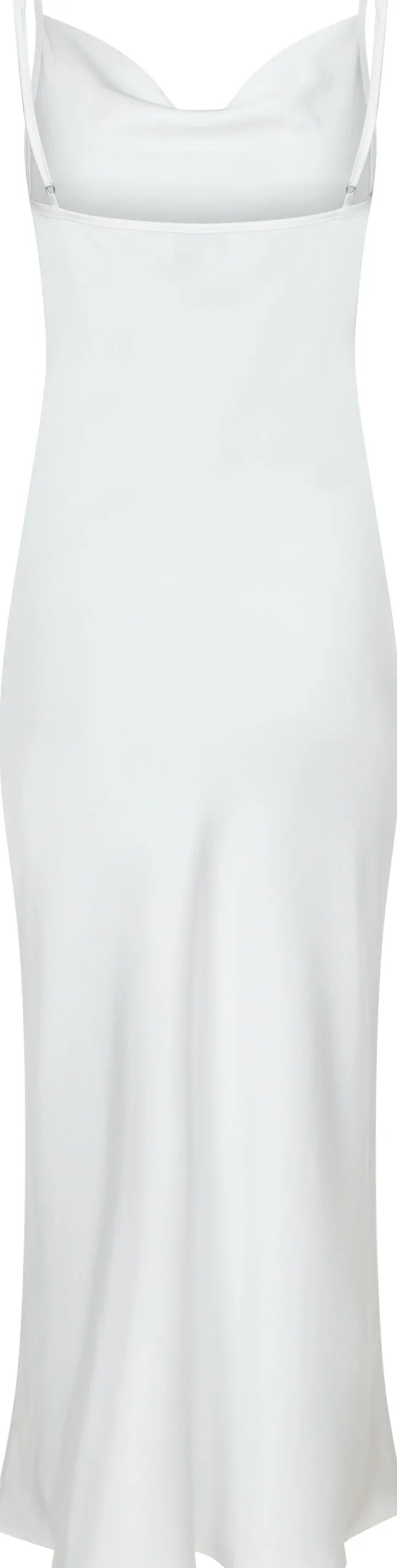 Online Neo Noir Marina Heavy Sateen Dress White