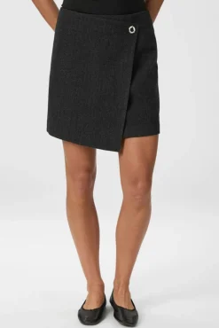 Best Neo Noir Marisi Herringbone Skirt 165687 104