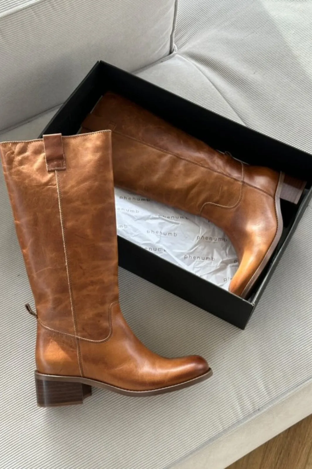 Clearance Phenumb Copenhagen Martina Long Cognac