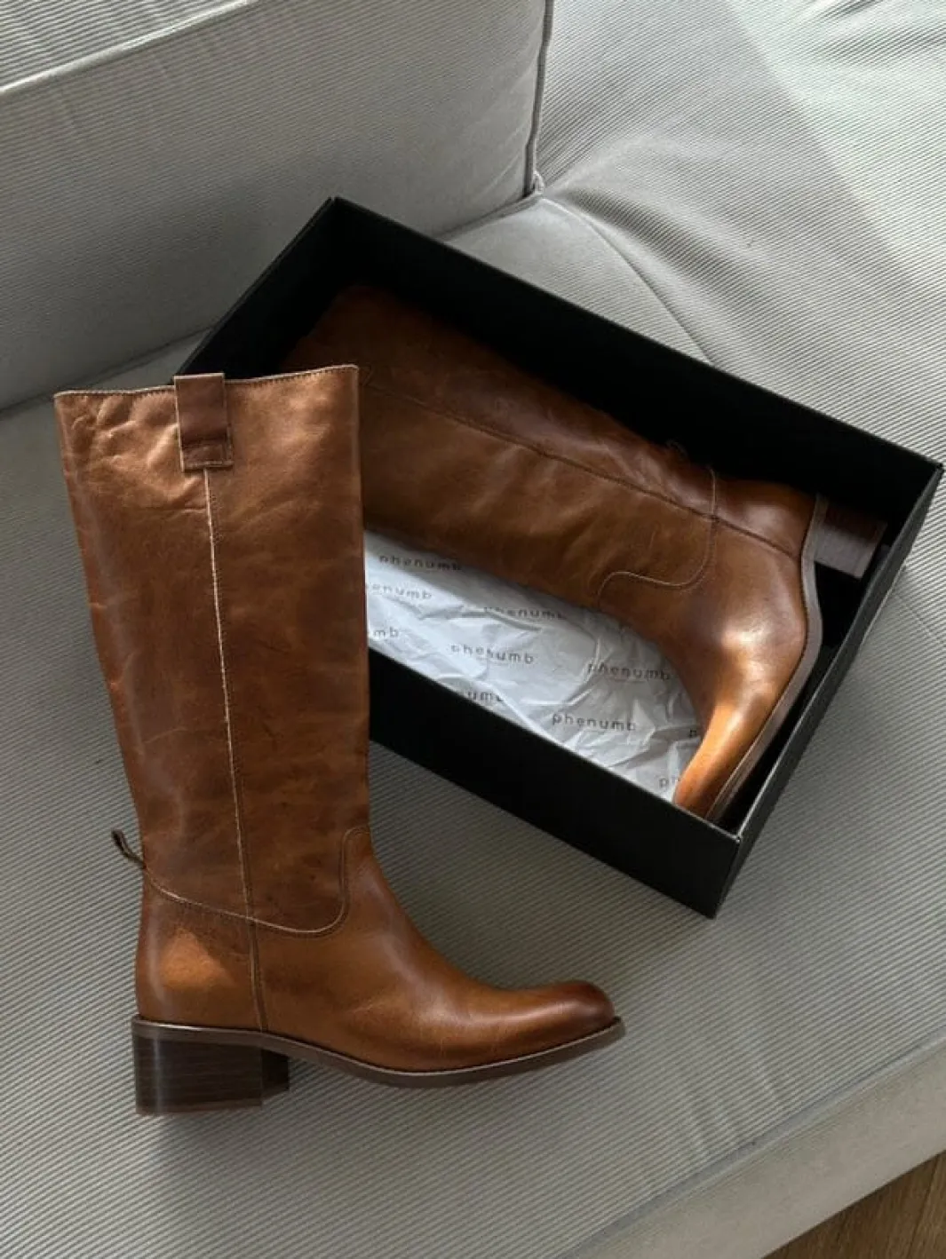 Clearance Phenumb Copenhagen Martina Long Cognac