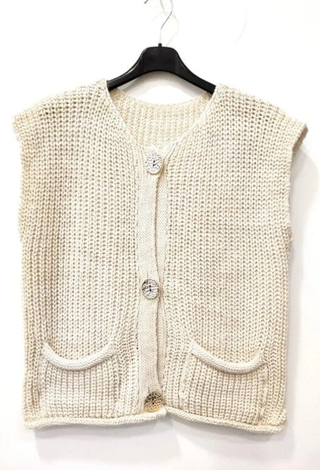 Clearance A-bee Marya Vest Beige
