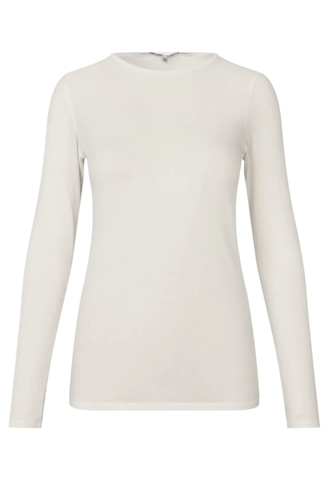 Clearance Second Female Matima O-Neck Tee 55473 1002 Off white