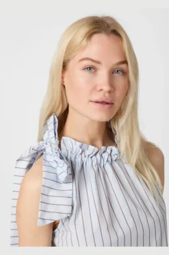 Online Neo Noir Maula Stripe Top 165147 145