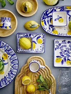 Hot Bloomingville Maxima Skål, Blå, Stentøj 82061943 Blue